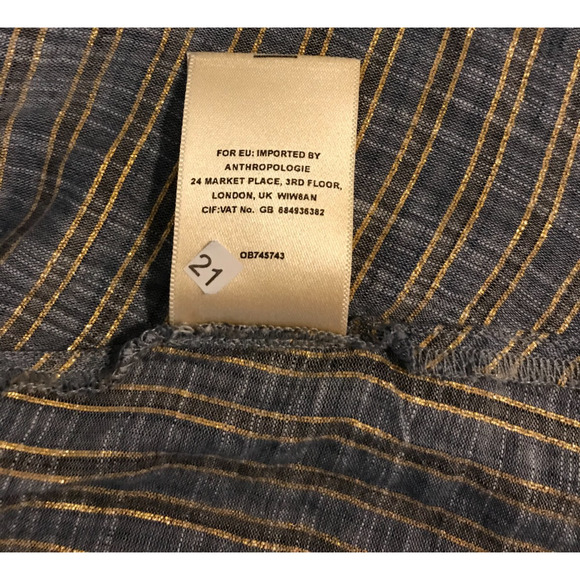 Anthropologie HD in Paris Ella Embroidered Sequin Peplum Top - Size Small - Picture 14 of 14